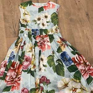 Girls Dolce & Gabanna floral dress. Size 12